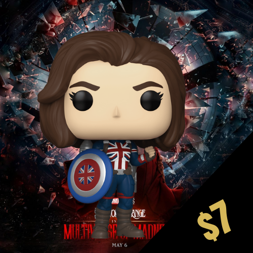 MARVEL DOCTOR STRANGE IN THE MULTIVERSE OF MADNESS CAPTAIN CARTER FUNKO POP! VINYL