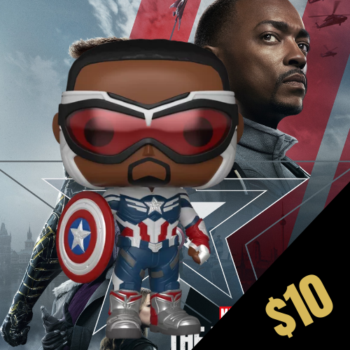 The Falcon and Winter Soldier Captain America Funko Pop! Vinyl Figure