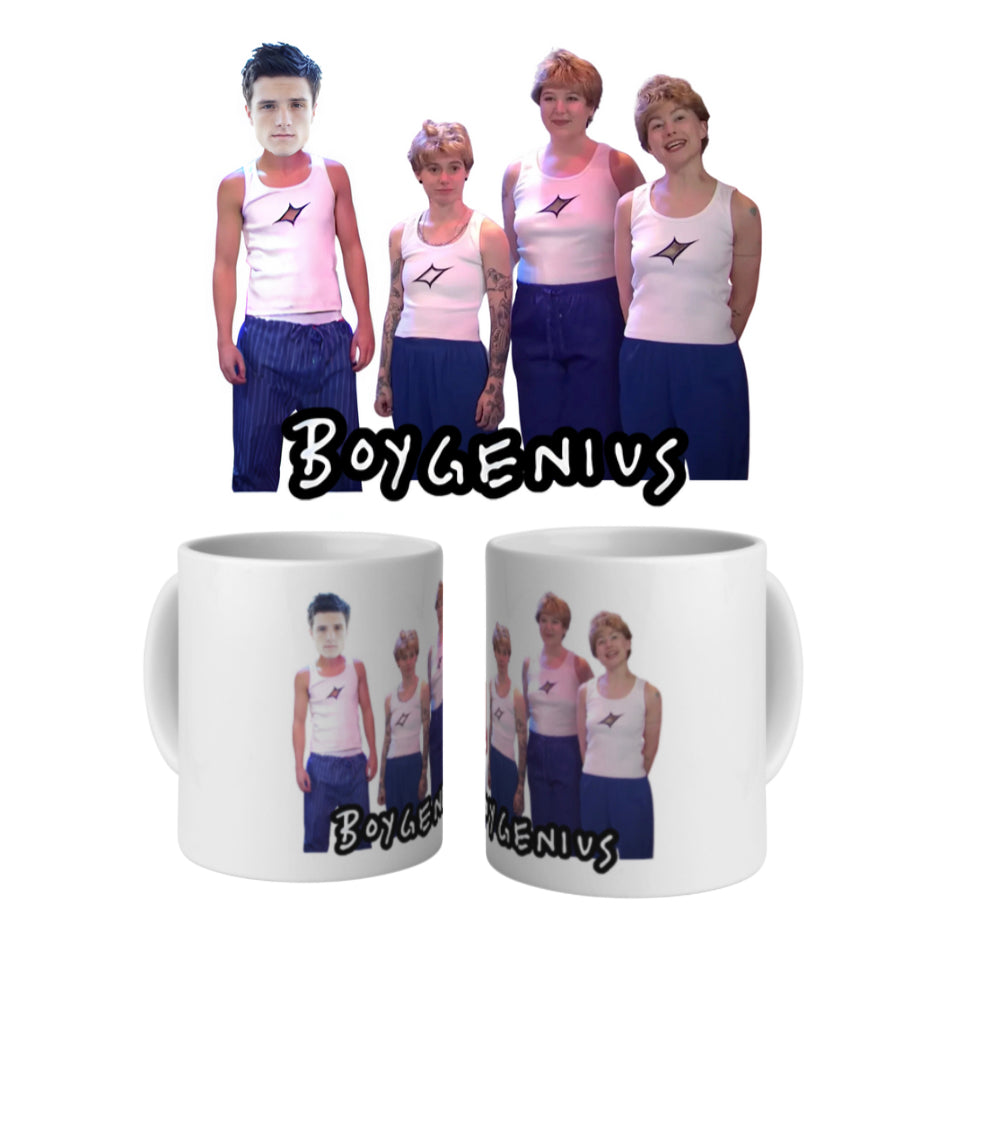 BoyGenius Inspired Coffee Mug feat: Josh Chalamet