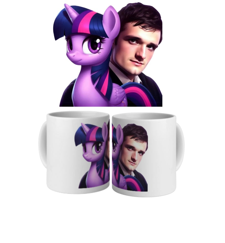 Josh Hutcherson x MLP Inspired Coffee Mug